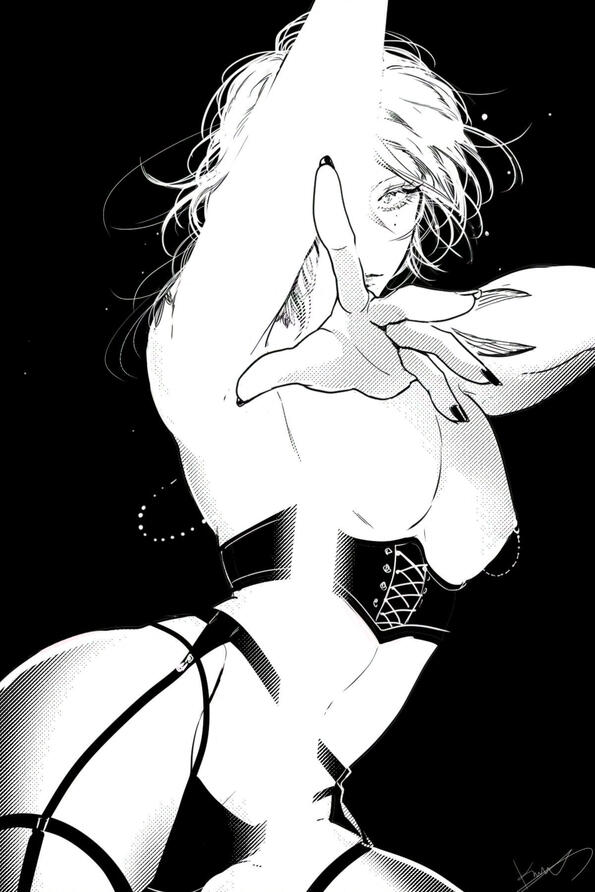 Waist-up B&amp;W