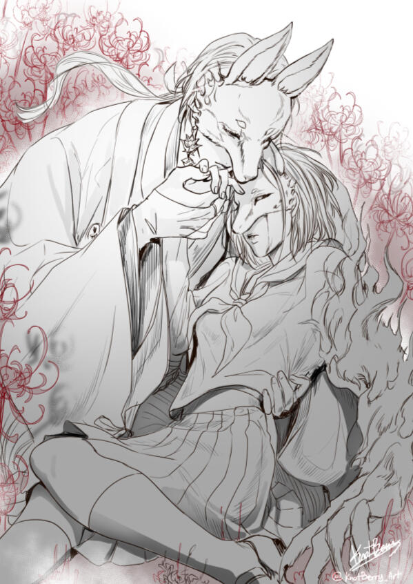 Sketch Full body couple